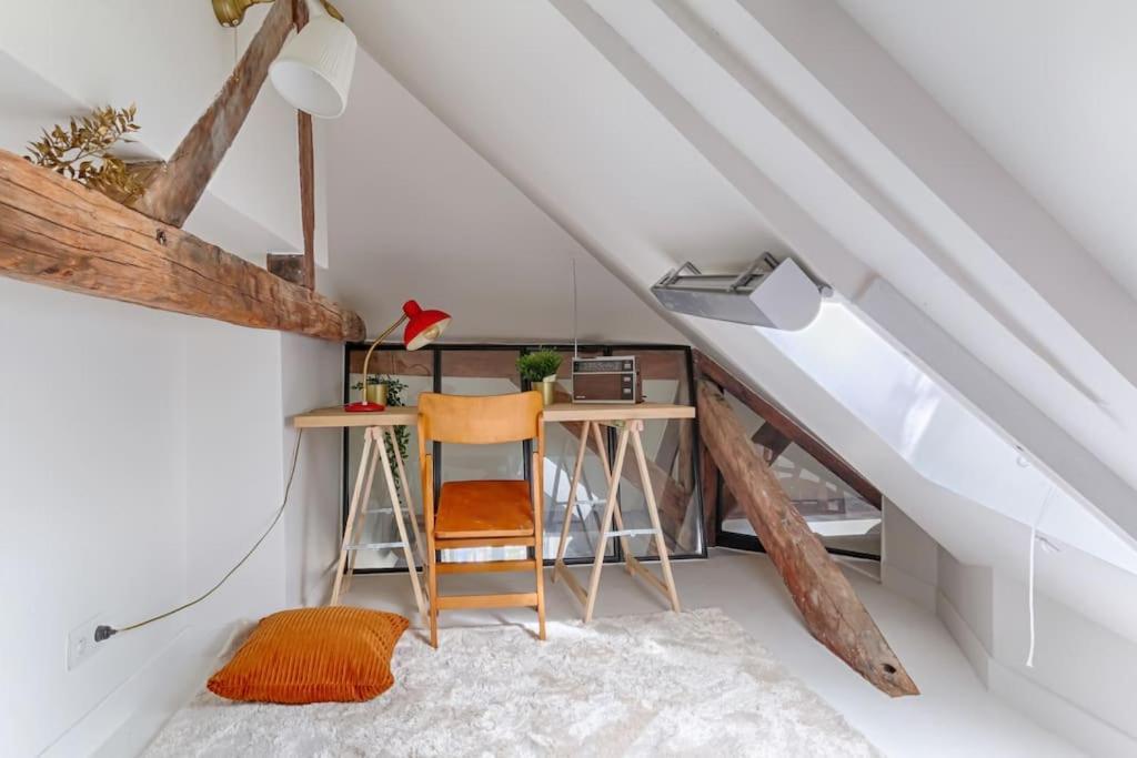 Mykeypers - Fantastic Designed Parisan Loft 2Br/6P- Le Marais Apartment ภายนอก รูปภาพ