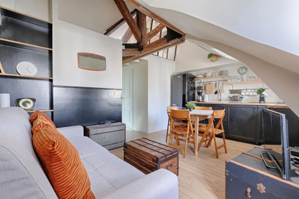 Mykeypers - Fantastic Designed Parisan Loft 2Br/6P- Le Marais Apartment ภายนอก รูปภาพ
